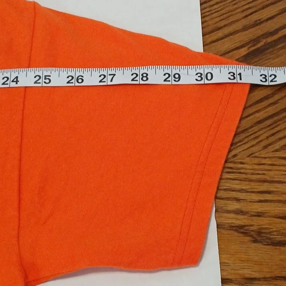 Vintage Harley Davidson Maker'er Scream Screaming Eagle/ Mid-Oh Orange M Y2K S.S